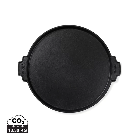 VINGA Monte Ardoise grill lap, 30 cm fekete  