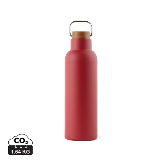 VINGA Ciro RCS újrahasznosított vákuumpalack, 800 ml piros  
