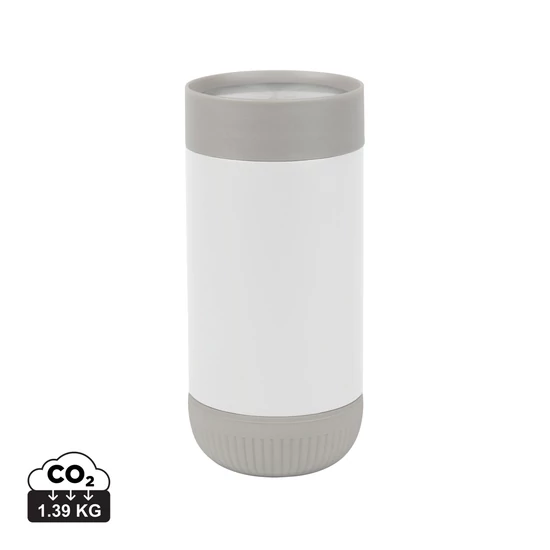 VINGA Erie RCS újrahasznosított SS push bögre 350 ML fehér, szürke  