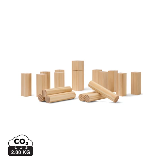 VINGA Kubb mini játék barna  