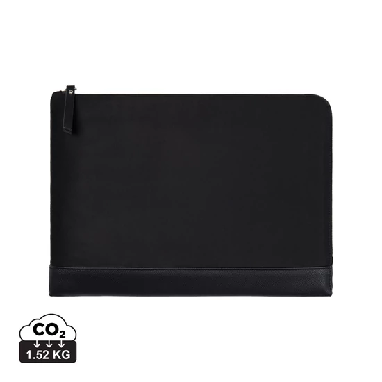 VINGA Marlow RCS újrahaszn. poliészter 16"-es laptop tok fekete  