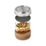 Kép 10/18 - Black+Blum üveg uzsonnás tál, 750 ml