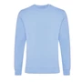 Kép 1/9 - Iqoniq Zion újrahaszn. pamut pulóver kerek nyakkivágással sky blue XXS Unisex