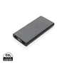 Kép 1/8 - Alumínium 18W-os 10 000 mAh PD powerbank fekete  