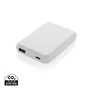 Kép 1/13 - Stellar RCS újrah. műanyag 5000 mAh 5W mágneses powerbank fehér  