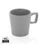 Kép 1/10 - Modern kerámia kávésbögre 300 ml szürke  