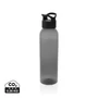 Kép 1/8 - Oasis RCS újrahasznosított pet vizespalack, 650 ml fekete  
