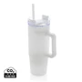 Kép 1/16 - Tana RCS újrahasznosított műanyag pohár fogantyúval, 900 ml fehér  