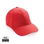 Kép 1/10 - Impact AWARE™ 6 paneles 280gr Újrahasznosított pamut sapka luscious red  
