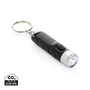 Kép 1/10 - Globix RCS újrah. műanyag USB tölthető kulcstartó zseblámpa fekete  