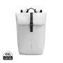 Kép 1/9 - Urban vízálló flap-top hátizsák off white, fekete  