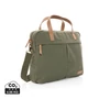 Kép 1/10 - Impact AWARE™ 16oz. újrahasznosított vászon laptop táska zöld  