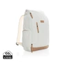 Kép 1/11 - Impact AWARE™ 16oz. újrahasznosított vászon laptop hátizsák off white  