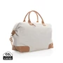 Kép 1/11 - Impact AWARE™ 16oz. újrahasznosított vászon hétvégi táska off white  