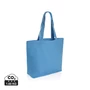 Kép 1/6 - Impact Aware™ 240 gsm újrahasznosított vászon bevásárlótáska tranquil blue  