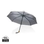 Kép 1/7 - 20,5"-es Impact AWARE™ RPET mini bambusz esernyő 190T kőszén  