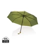 Kép 1/6 - 20,5"-es Impact AWARE™ RPET mini bambusz esernyő 190T zöld  