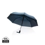Kép 1/9 - 21"-es Impact AWARE™ RPET mini félautomata esernyő 190T sötétkék  