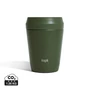 Kép 1/6 - Topl újrahaszn. acél elviteles pohár, 235 ml zöld  