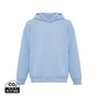Kép 1/19 - Iqoniq Yengo újrahaszn. pamut gyermek kapucnis pulóver sky blue 78 Kids
