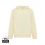 Kép 1/26 - Iqoniq Yengo újrahaszn. pamut gyermek kapucnis pulóver cream yellow 1112 Kids