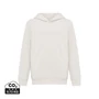 Kép 1/22 - Iqoniq Yengo újrahaszn. pamut gyermek kapucnis pulóver ivory white 910 Kids