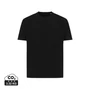 Kép 1/11 - Iqoniq Teide újrahasznosított pamut póló fekete 5XL Unisex