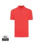 Kép 1/32 - Iqoniq Yosemite újrahasznosított pamut piké póló luscious red L Unisex