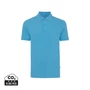 Kép 1/26 - Iqoniq Yosemite újrahasznosított pamut piké póló tranquil blue XXXL Unisex