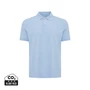 Kép 1/15 - Iqoniq Yosemite újrahasznosított pamut piké póló sky blue XXXL Unisex