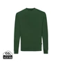 Kép 1/15 - Iqoniq Zion újrahaszn. pamut pulóver kerek nyakkivágással forest green XXXL Unisex
