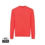 Kép 1/19 - Iqoniq Zion újrahaszn. pamut pulóver kerek nyakkivágással luscious red M Unisex
