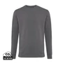 Kép 1/16 - Iqoniq Zion újrahaszn. pamut pulóver kerek nyakkivágással kőszén XS Unisex