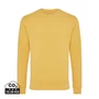 Kép 1/42 - Iqoniq Zion újrahaszn. pamut pulóver kerek nyakkivágással ochre yellow XXXL Unisex