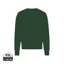 Kép 1/16 - Iqoniq Kruger relaxed újrah. pamut pulóver kerek nyakkivágás forest green L Unisex