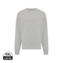 Kép 1/9 - Iqoniq Kruger relaxed újrah. pamut pulóver kerek nyakkivágás heather grey XXS Unisex