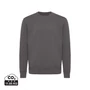 Kép 1/15 - Iqoniq Kruger relaxed újrah. pamut pulóver kerek nyakkivágás kőszén XS Unisex