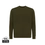 Kép 1/19 - Iqoniq Etosha könnyű újrah. pamut kerek nyakú pulóver khaki L Unisex