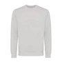 Kép 1/17 - Iqoniq Etosha könnyű újrah. pamut kerek nyakú pulóver light heather grey XXS Unisex