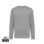 Kép 1/23 - Iqoniq Etosha könnyű újrah. pamut kerek nyakú pulóver light heather anthracite L Unisex