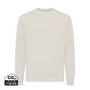 Kép 1/17 - Iqoniq Etosha könnyű újrah. pamut kerek nyakú pulóver ivory white XS Unisex
