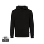 Kép 1/11 - Iqoniq Jasper újrahasznosított pamut kapucnis pulóver fekete XXXL Unisex