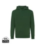 Kép 1/40 - Iqoniq Jasper újrahasznosított pamut kapucnis pulóver forest green S Unisex