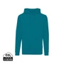 Kép 1/18 - Iqoniq Jasper újrahasznosított pamut kapucnis pulóver verdigris XXL Unisex