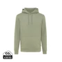 Kép 1/97 - Iqoniq Torres újrahaszn. pamut kapucnis pulóver festetlen heather green L Unisex