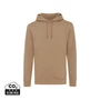 Kép 1/81 - Iqoniq Torres újrahaszn. pamut kapucnis pulóver festetlen heather brown L Unisex