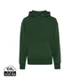 Kép 1/58 - Iqoniq Yoho relaxed újrahasznosított pamut kapucnis pulóver forest green XXL Unisex