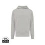 Kép 1/9 - Iqoniq Yoho relaxed újrahasznosított pamut kapucnis pulóver heather grey L Unisex