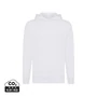 Kép 1/15 - Iqoniq Rila könnyű újrah. pamut kapucnis pulóver recycled white 4XL Unisex