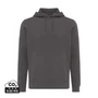 Kép 1/24 - Iqoniq Rila könnyű újrah. pamut kapucnis pulóver kőszén L Unisex